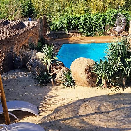 Complejo Oasis Beach Sobre El Rio Huerta  외부 사진